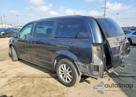 2014 Dodge Grand Caravan Sxt from USA, damaged, VIN 2C4RDGCG4ER209283